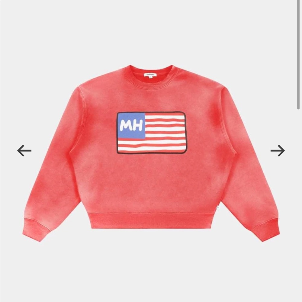 Madhappy tomato winter classic heritage crewneck